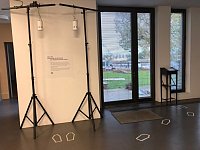 Ton-Installation im Foyer des Kleist Museums  Christiane Holm