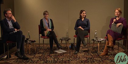 Literarisches Quartett. Foto: Literaturhaus Halle auf YouTube